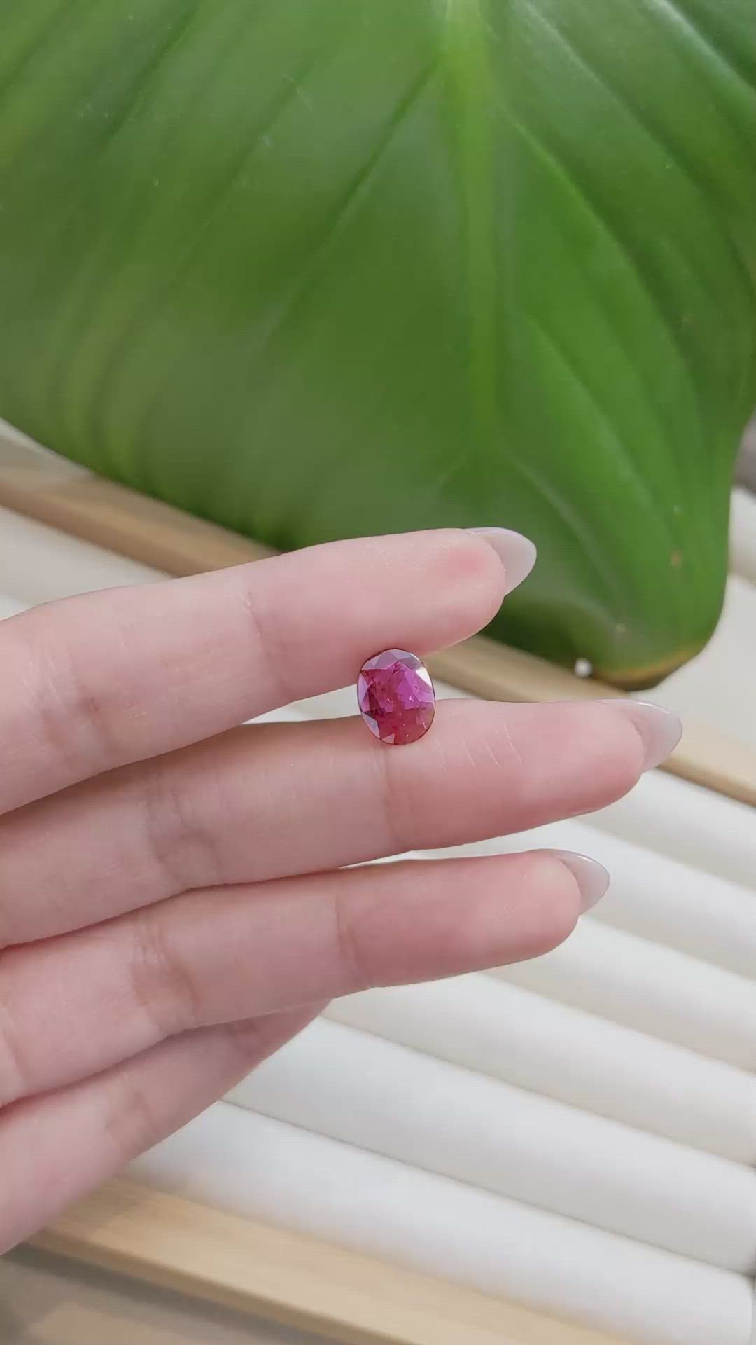 1.41 Ct. Ruby from Thailand Size Video