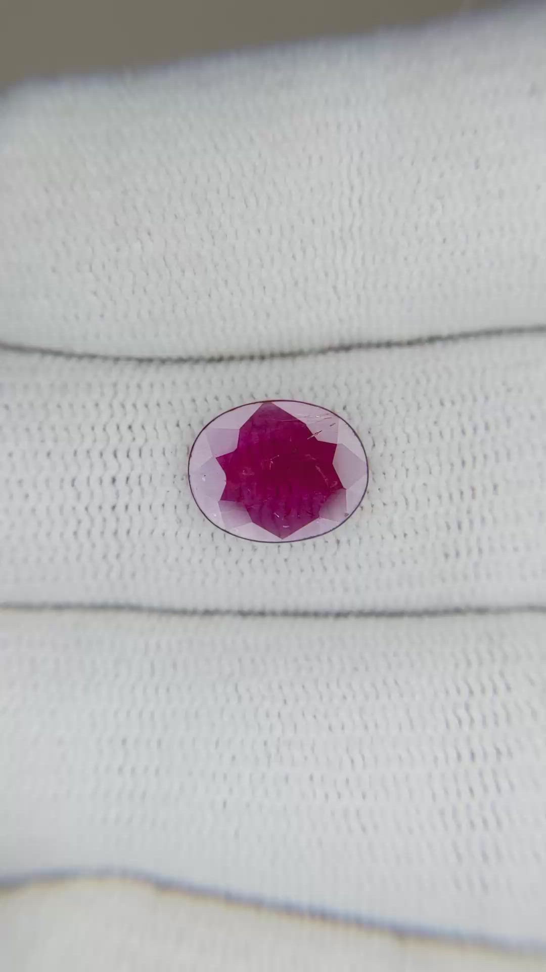 1.41 Ct. Ruby from Thailand Size Video