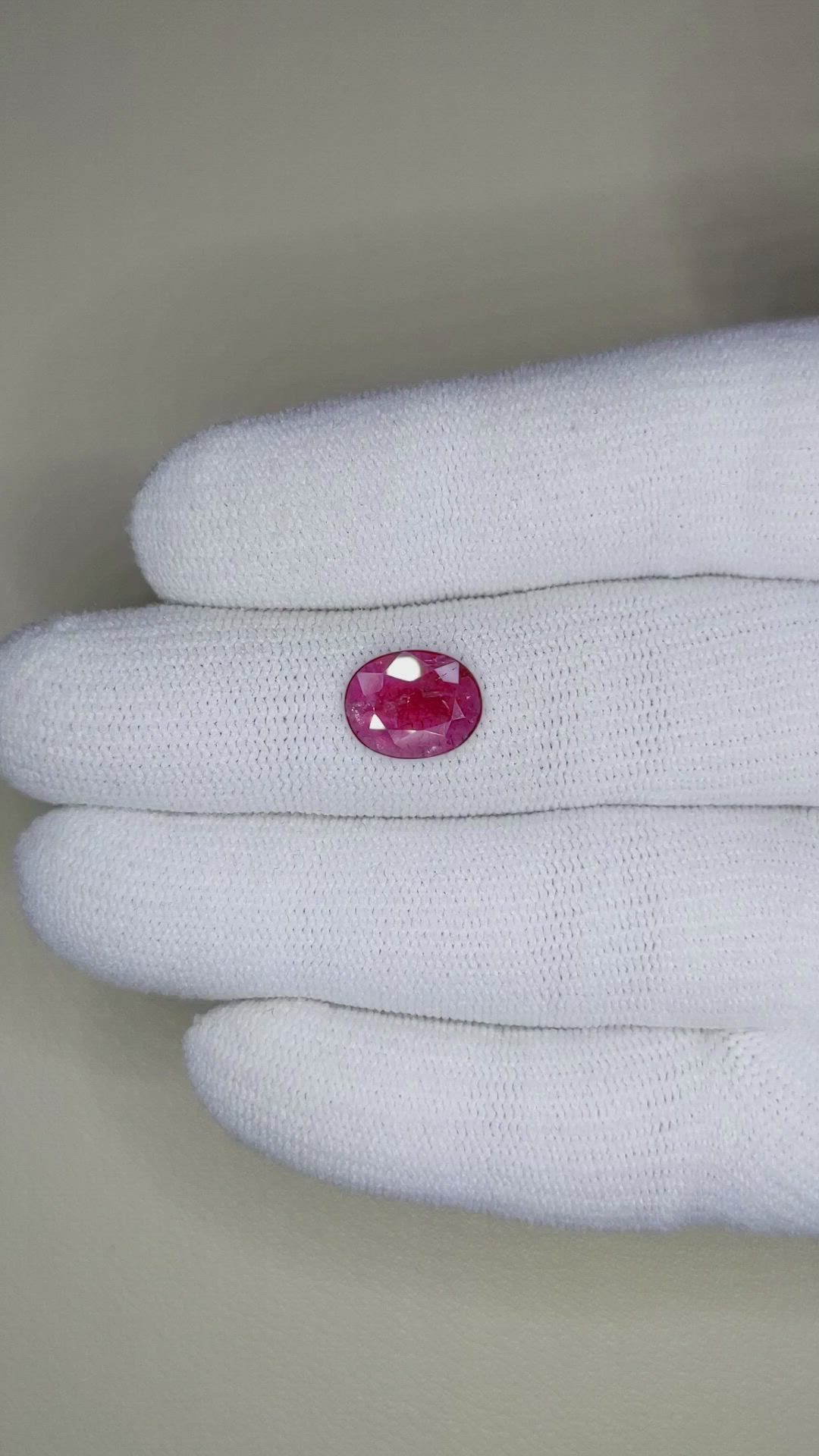 1.41 Ct. Ruby from Thailand Size Video