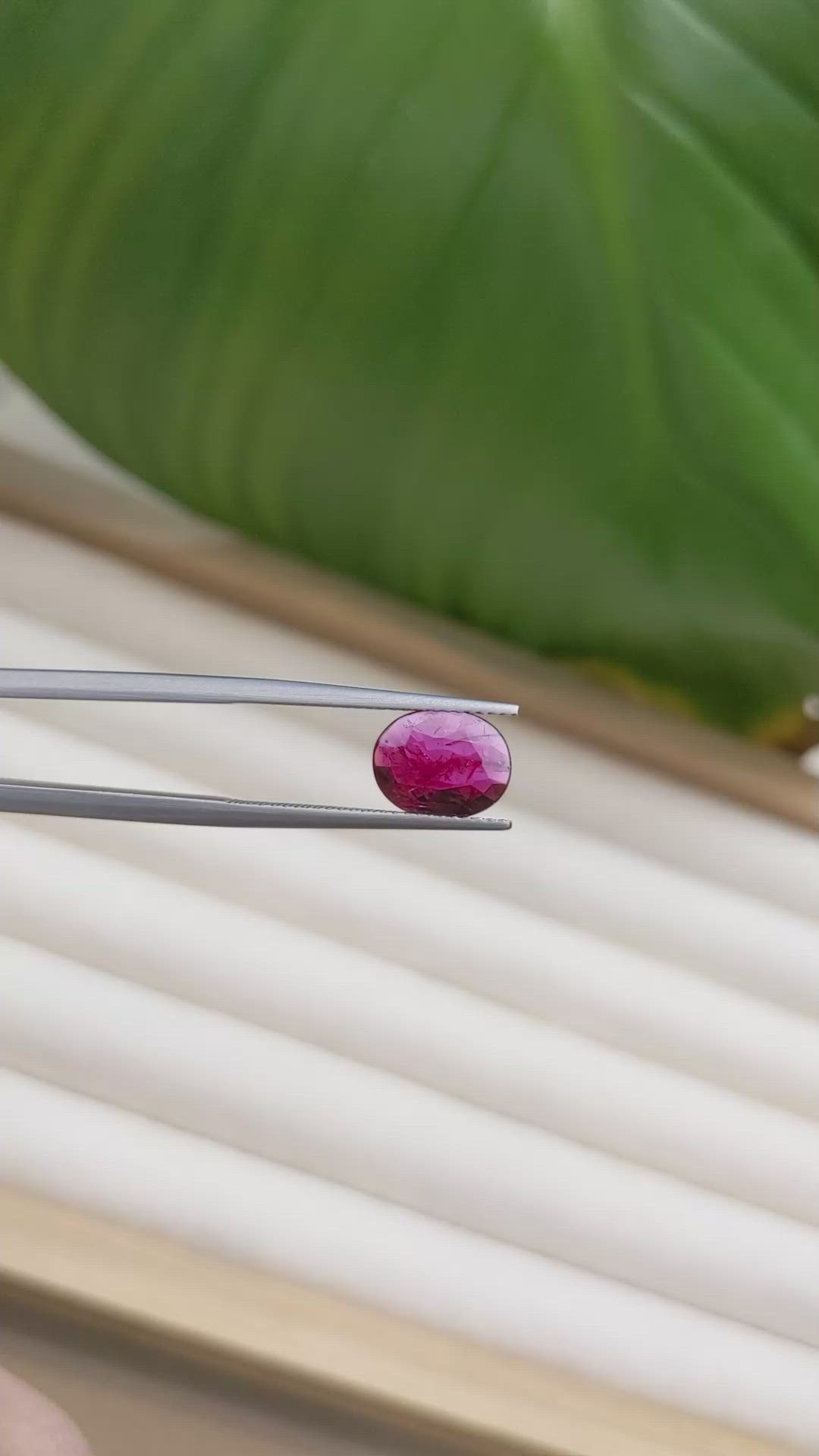1.41 Ct. Ruby from Thailand Size Video