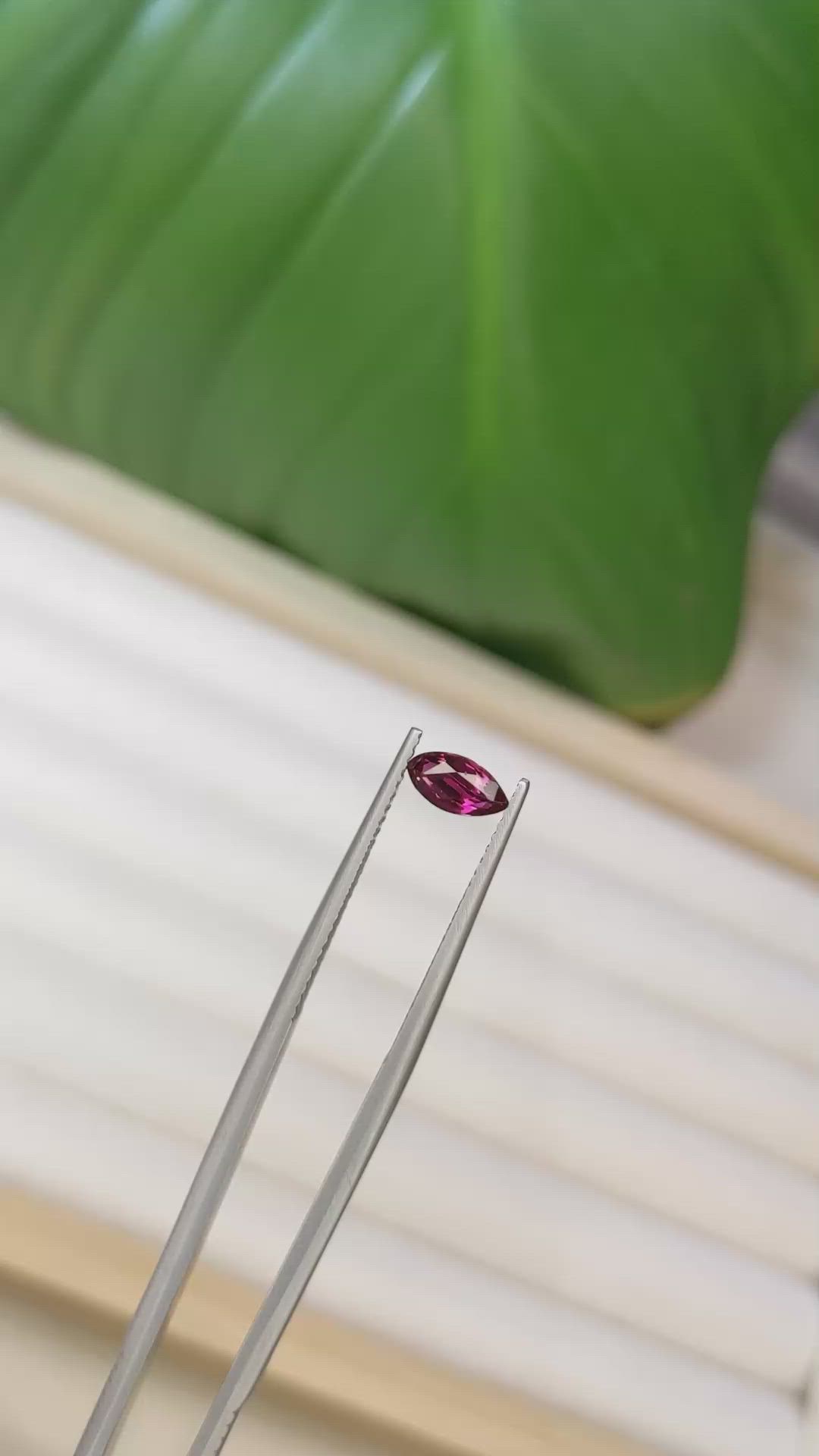 0.50 Ct. Ruby from Thailand Size Video