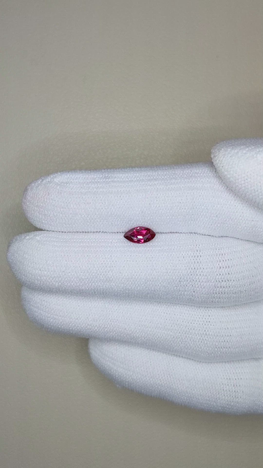 0.50 Ct. Ruby from Thailand Size Video
