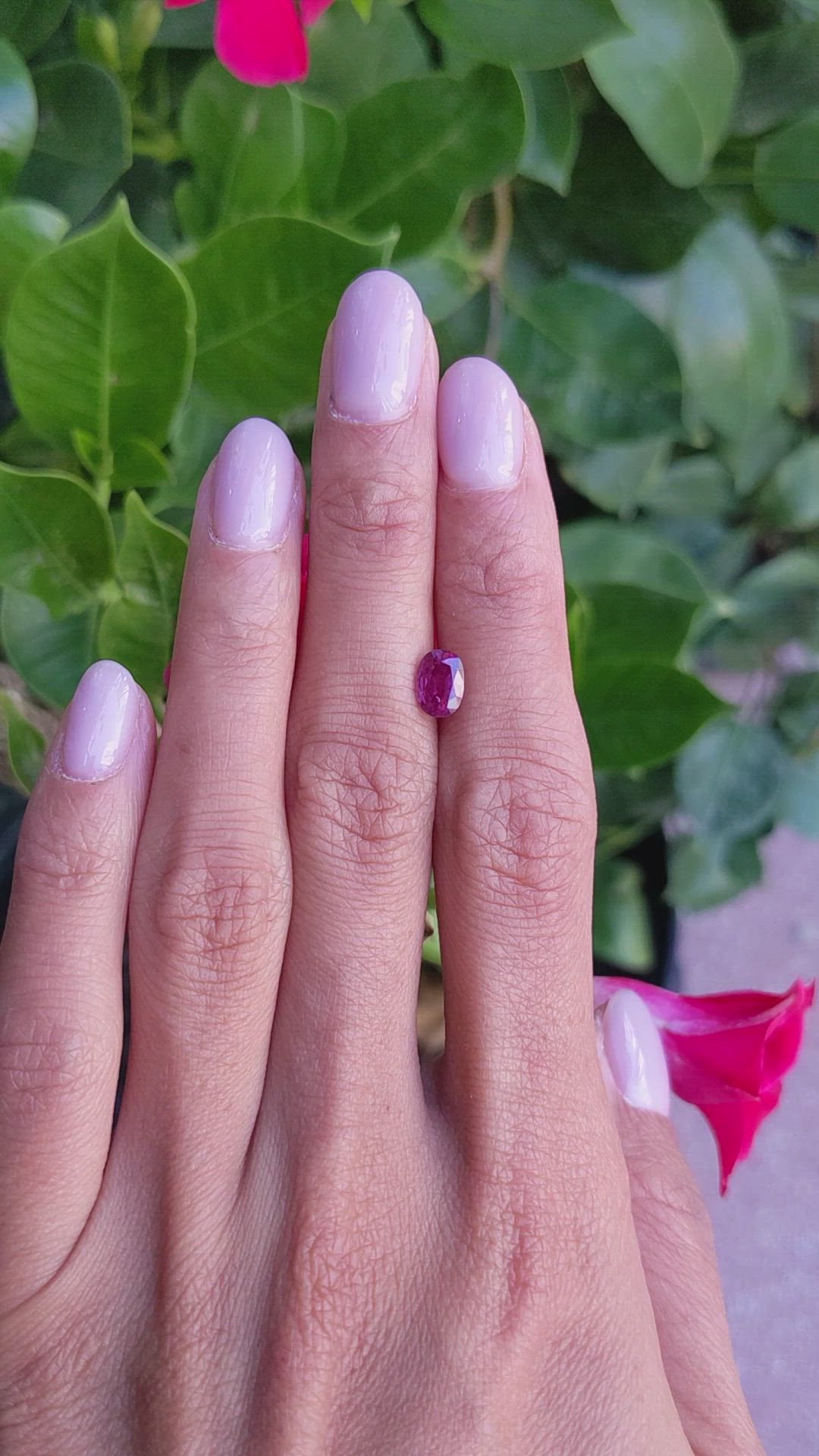 1.22 Ct. Ruby from Madagascar Size Video