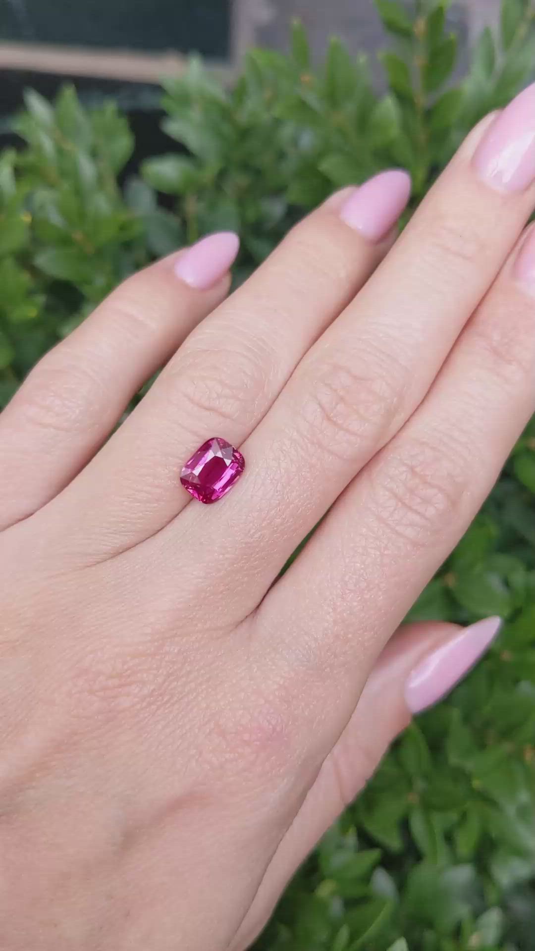 2.05 Ct. Ruby from Mozambique Size Video