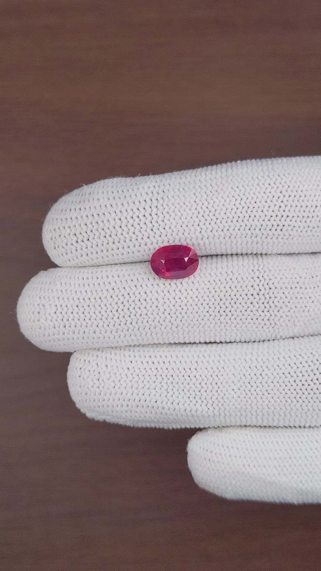 3.24 Ct. Ruby from Tanzania Size Video