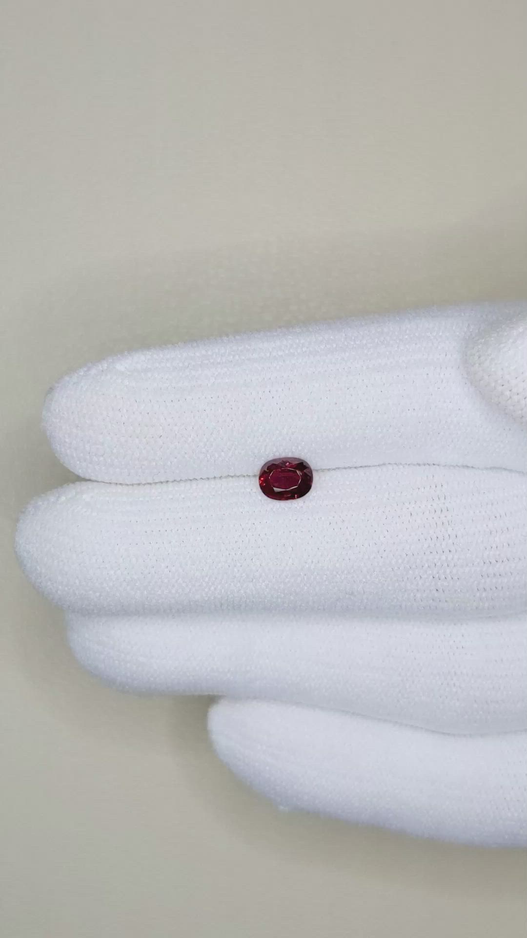0.64 Ct. Ruby from Thailand Size Video