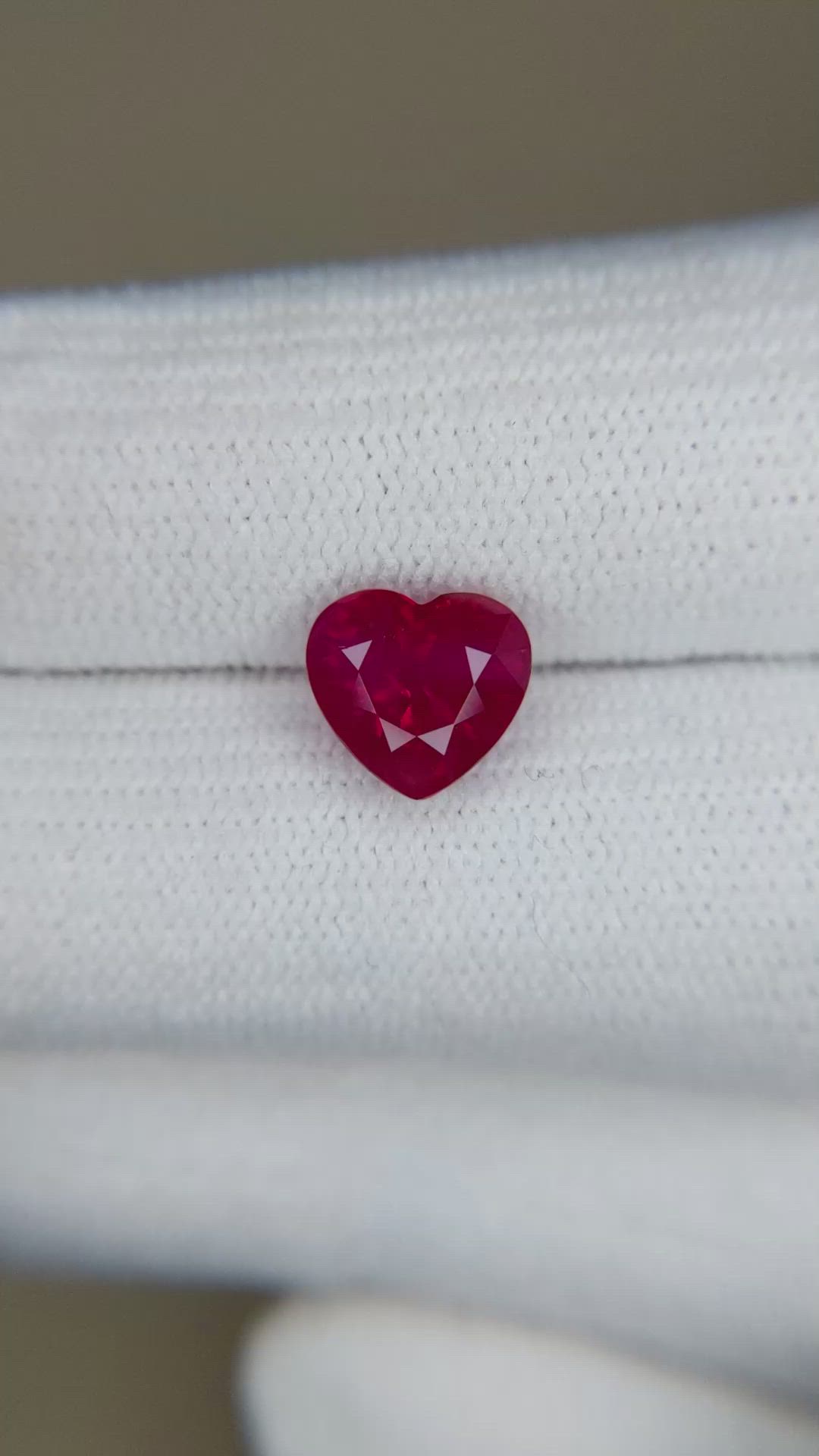 2.36 Ct. Ruby from Mozambique Size Video