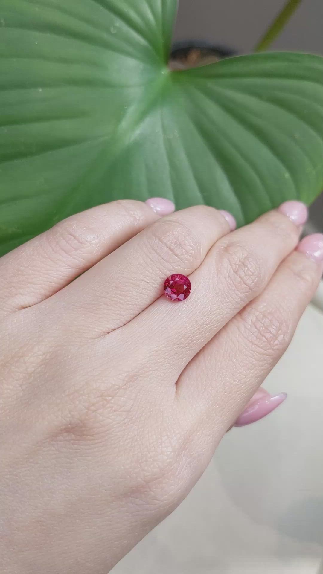1.50 Ct. Ruby from Mozambique Size Video