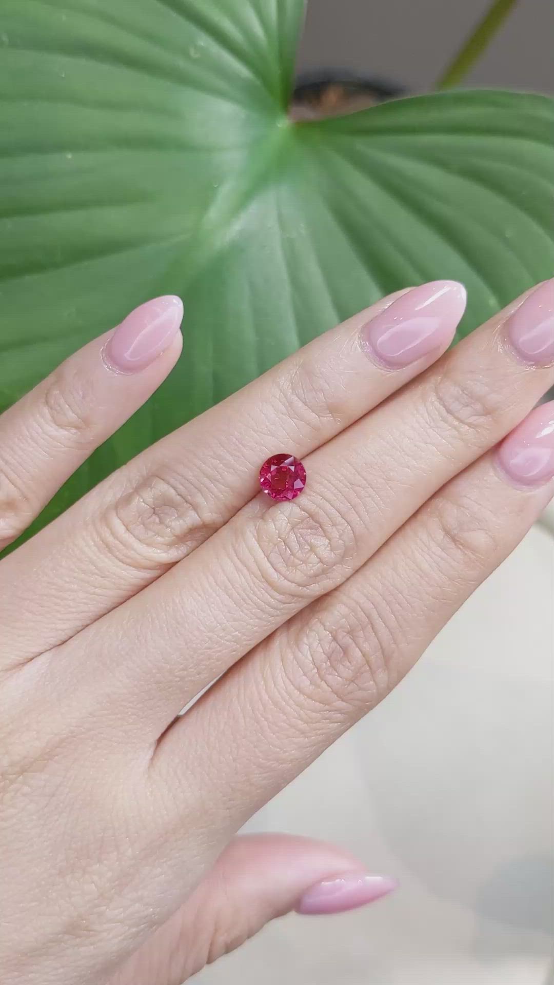 1.50 Ct. Ruby from Mozambique Size Video