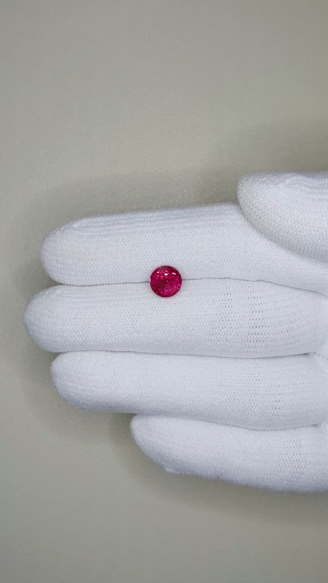 1.50 Ct. Ruby from Mozambique Size Video