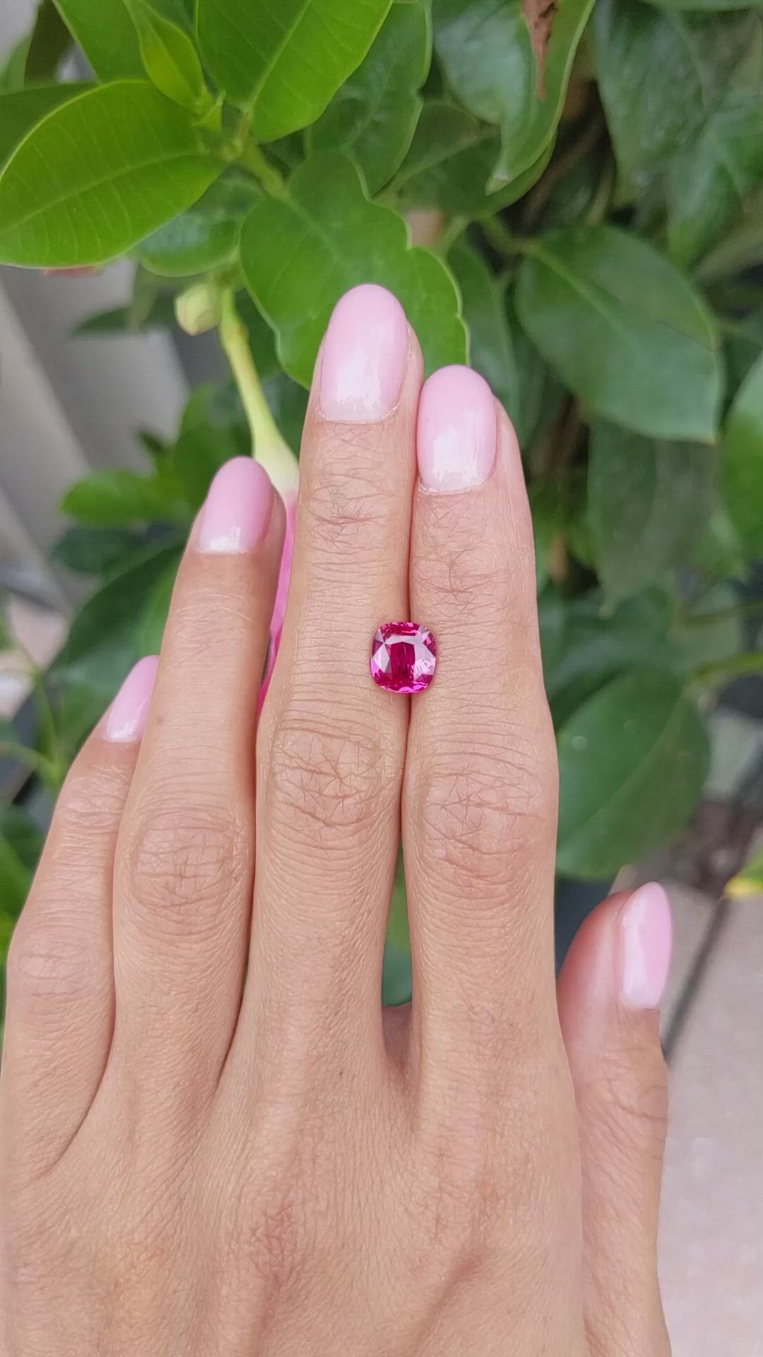 2.01 Ct. Ruby from Mozambique Size Video