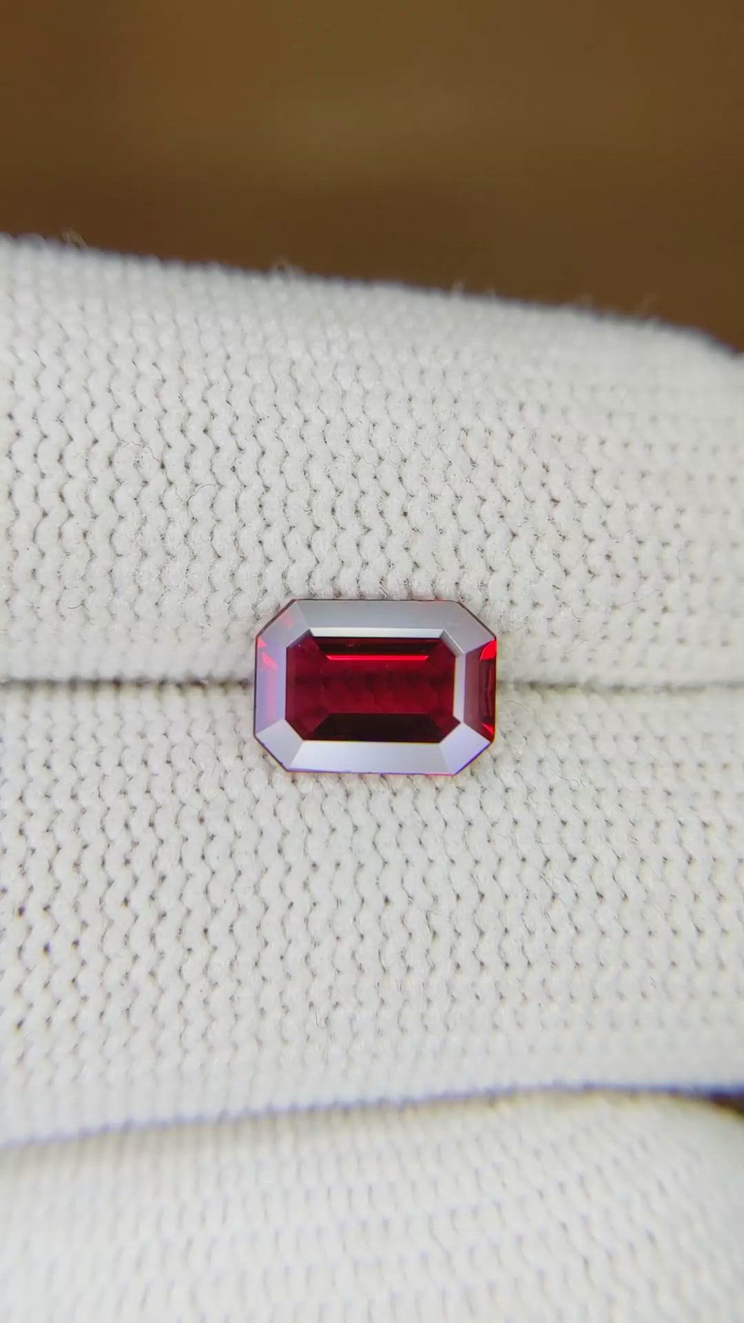1.38 Ct. Ruby from Mozambique Size Video