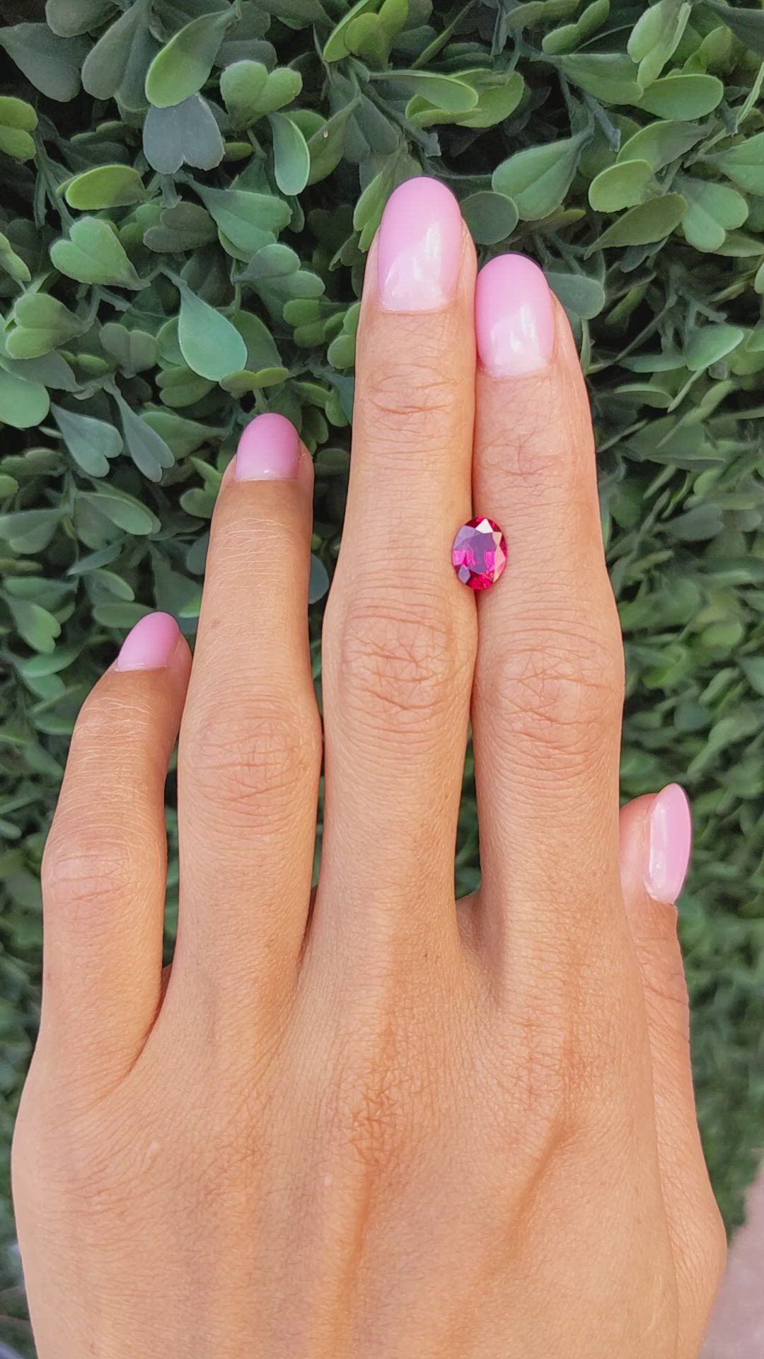 1.21 Ct. Ruby from Mozambique Size Video