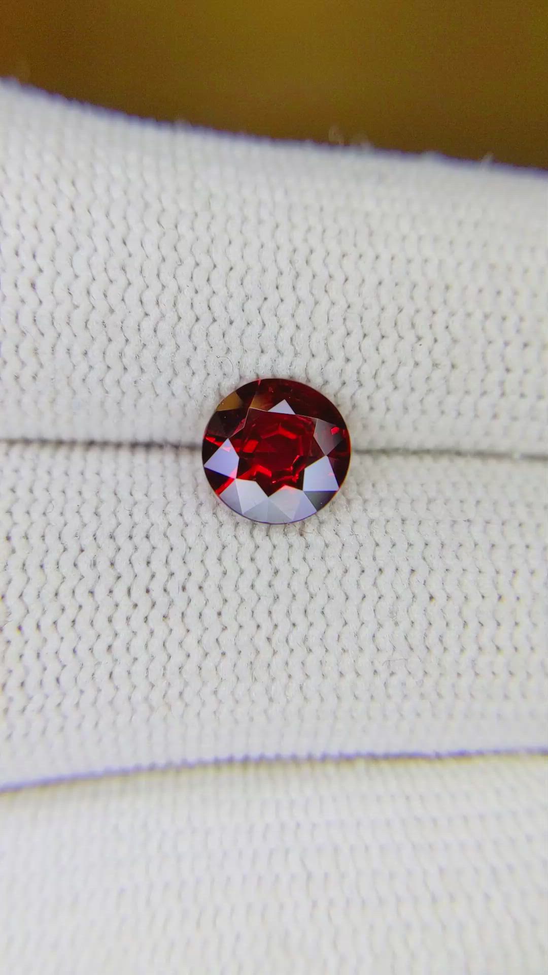 1.22 Ct. Ruby from Mozambique Size Video