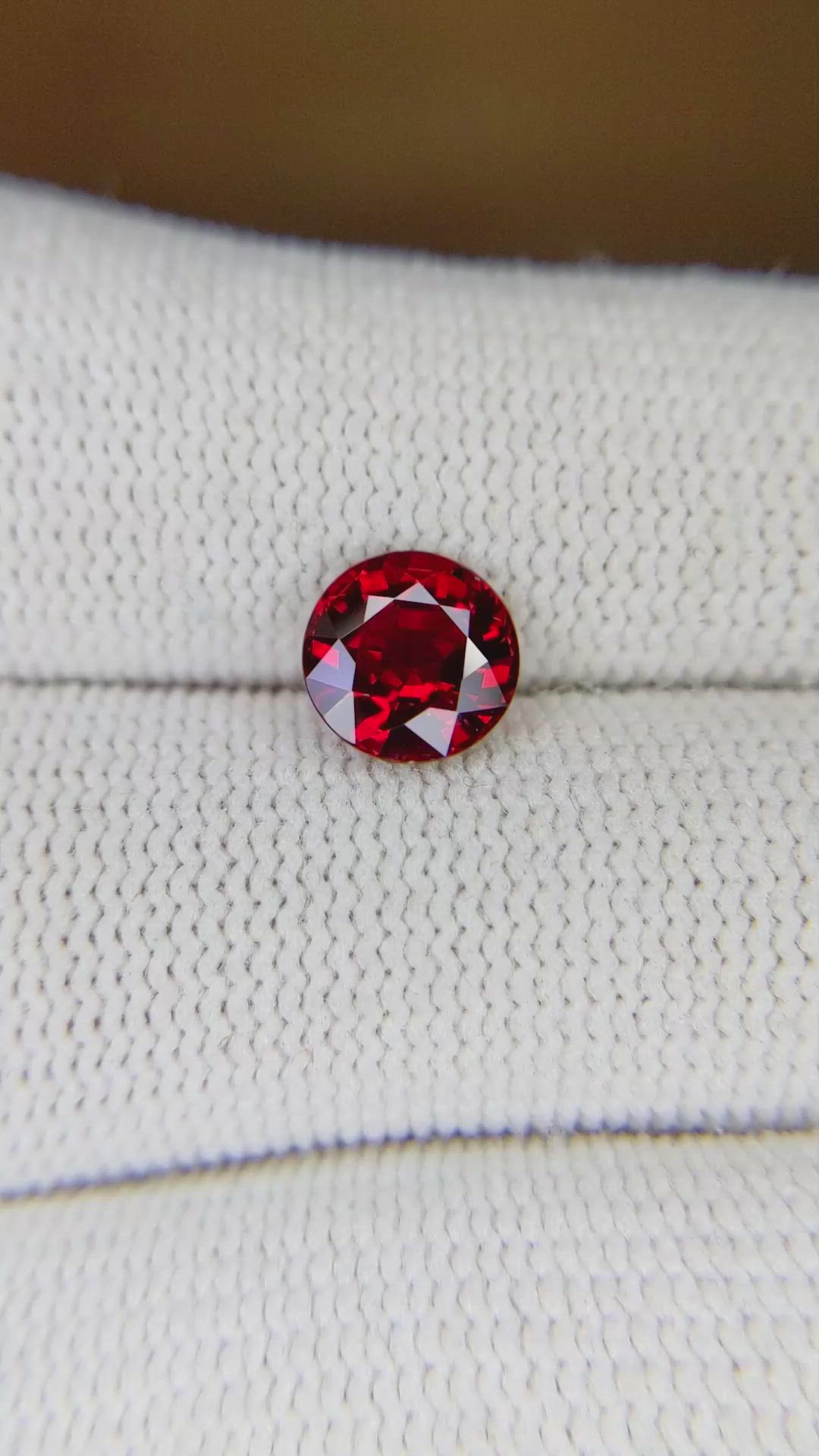 1.64 Ct. Ruby from Mozambique Size Video