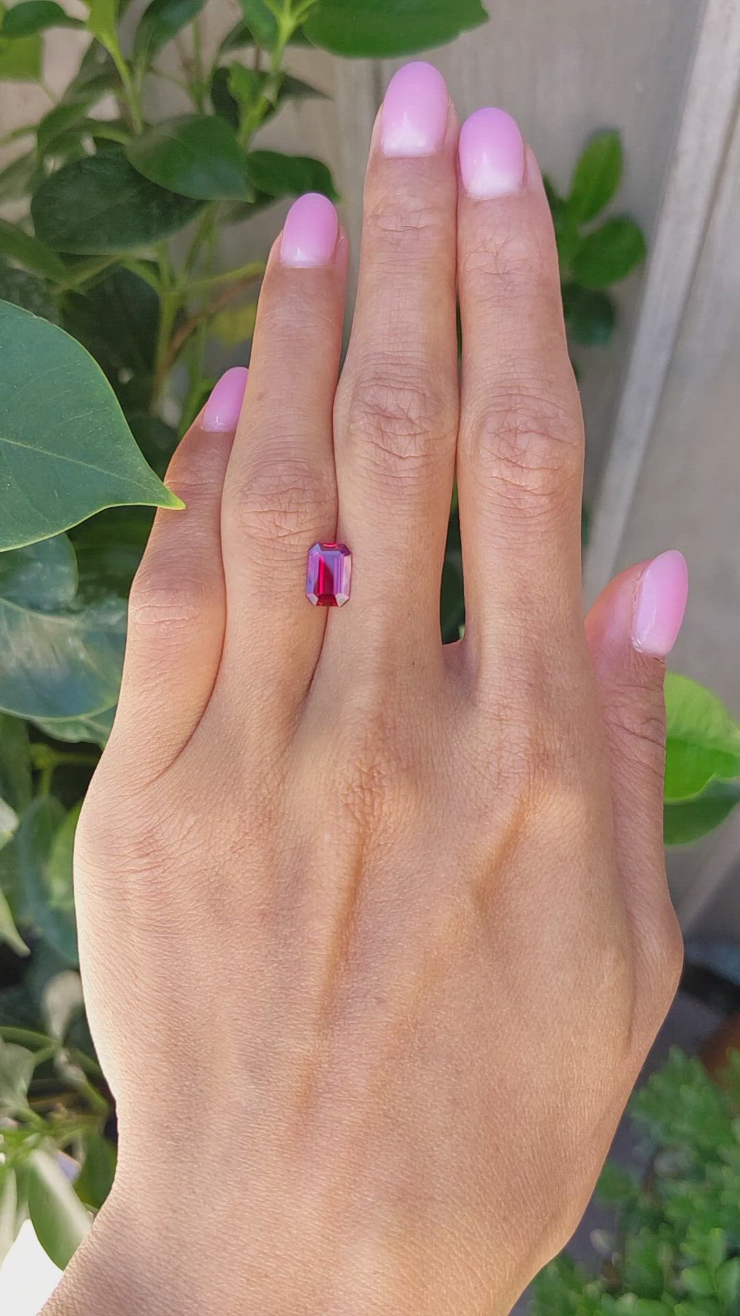 1.42 Ct. Ruby from Mozambique Size Video