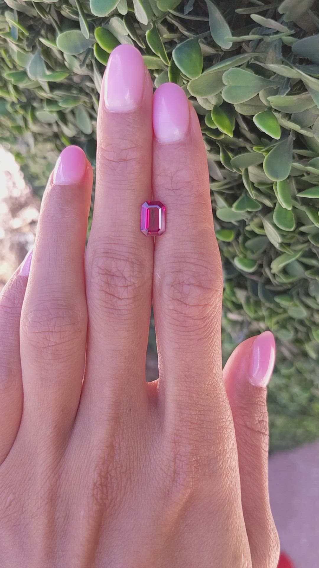 1.55 Ct. Ruby from Mozambique Size Video