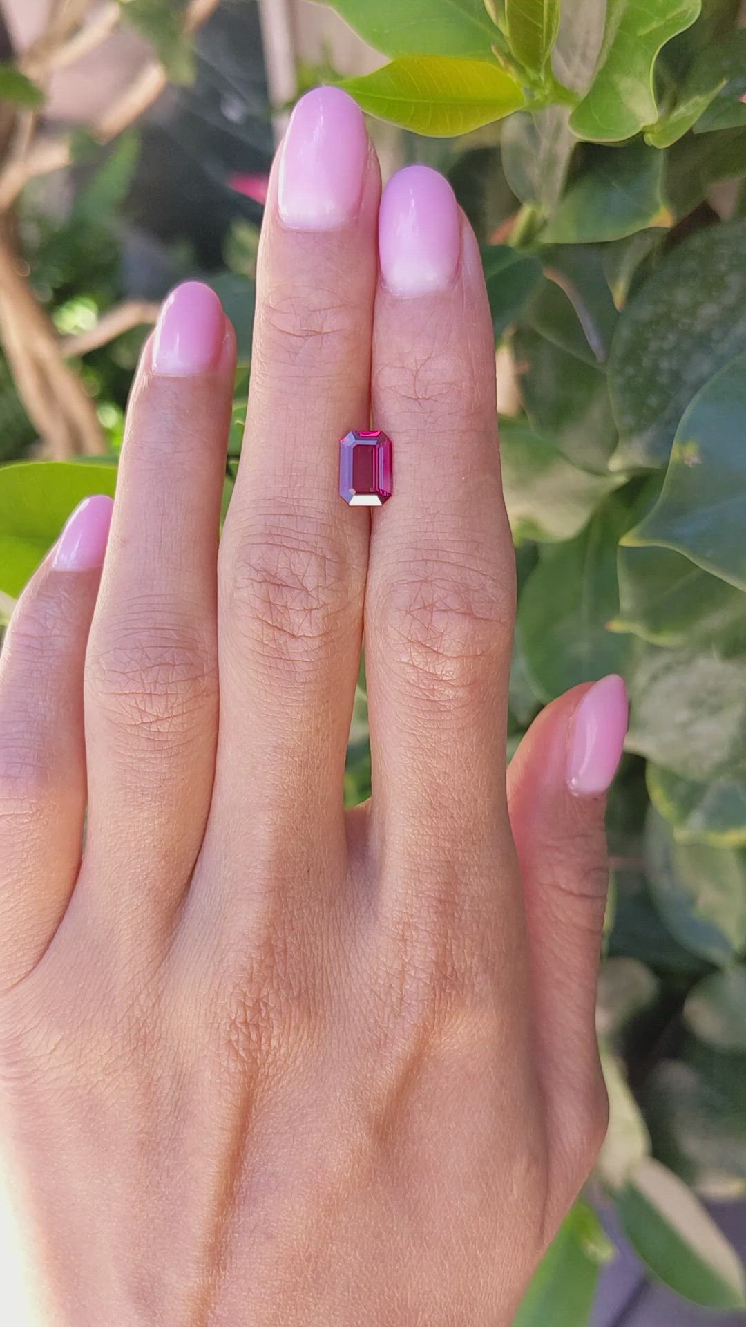 1.30 Ct. Ruby from Mozambique Size Video