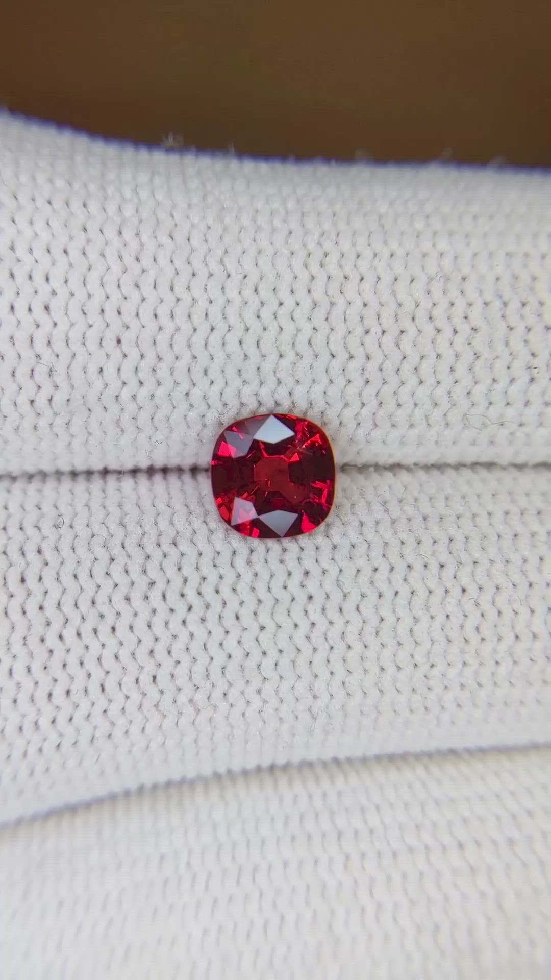 1.00 Ct. Ruby from Mozambique Size Video