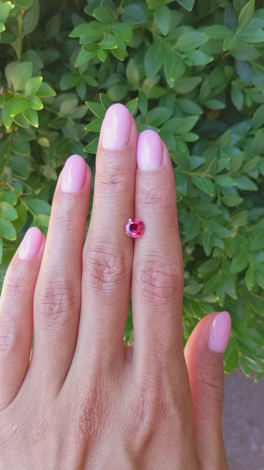 1.21 Ct. Ruby from Mozambique Size Video