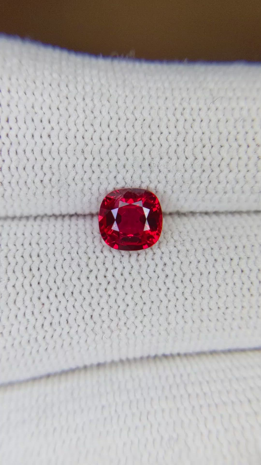 1.21 Ct. Ruby from Mozambique Size Video