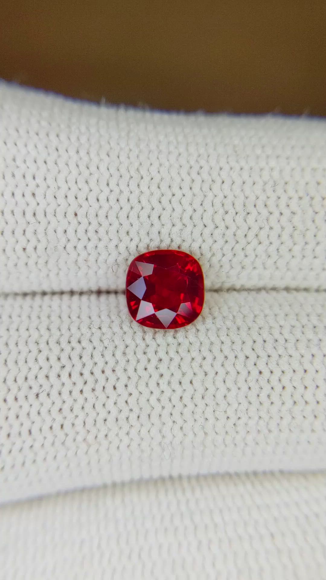 1.25 Ct. Ruby from Mozambique Size Video
