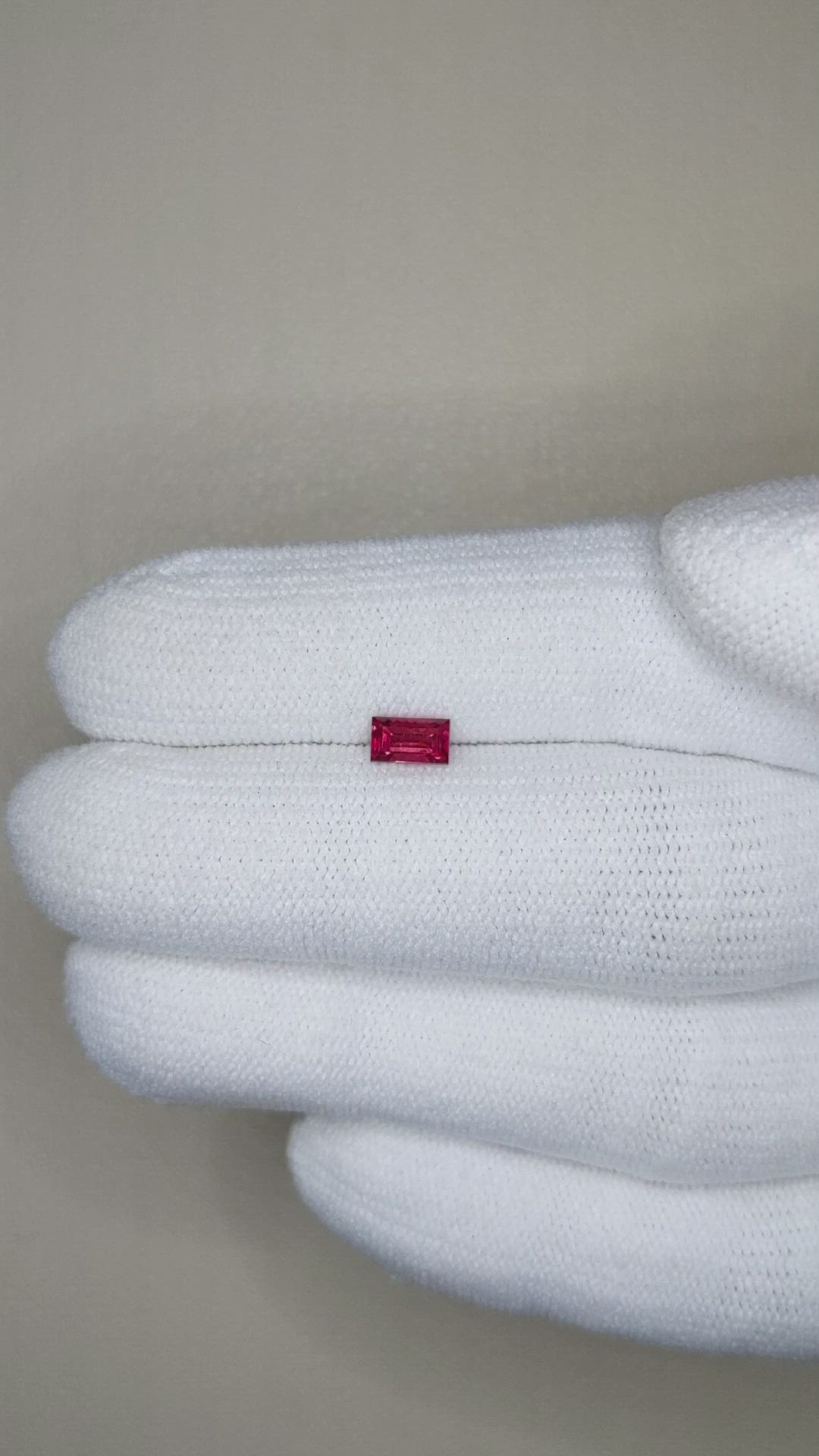 0.47 Ct. Ruby from Mozambique Size Video