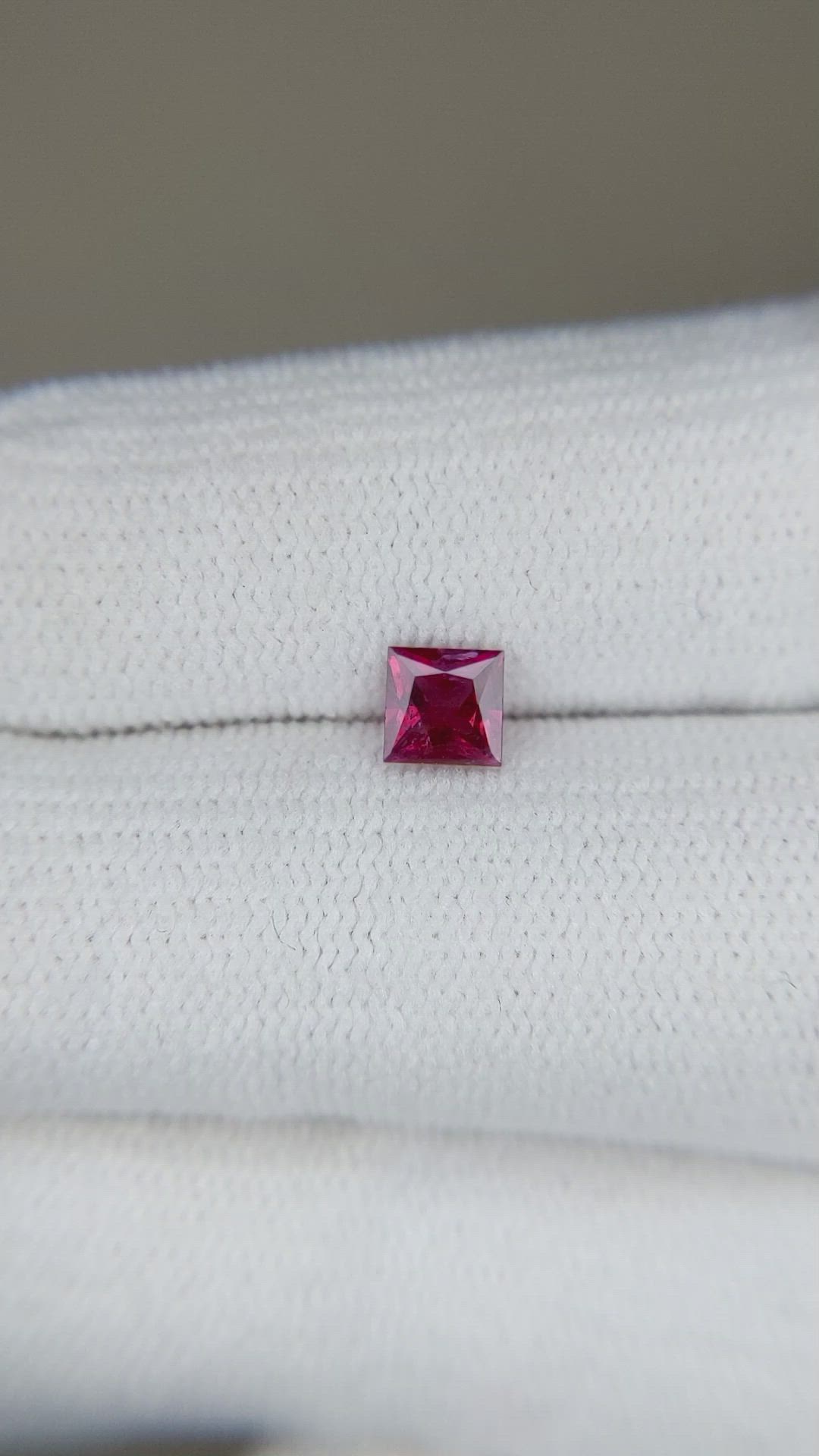 0.43 Ct. Ruby from Mozambique Size Video