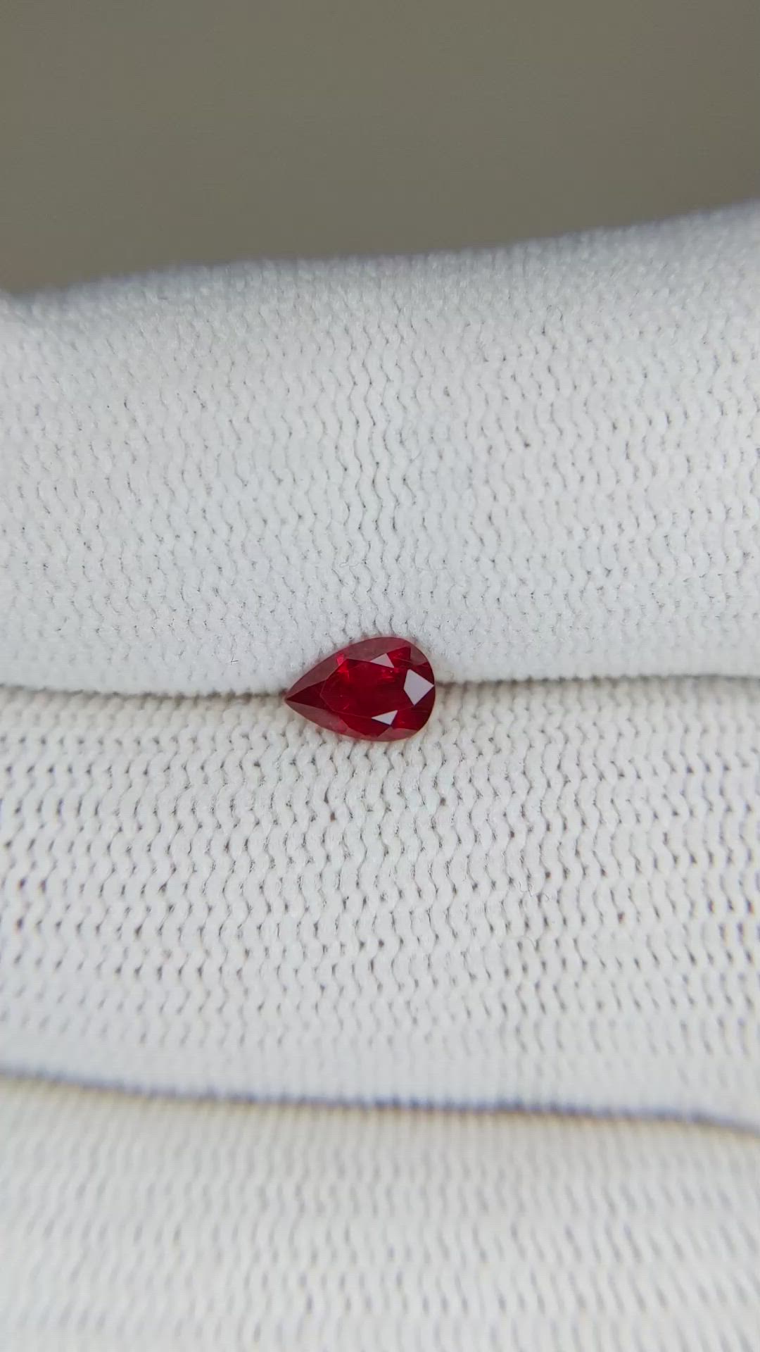 0.46 Ct. Ruby from Thailand Size Video