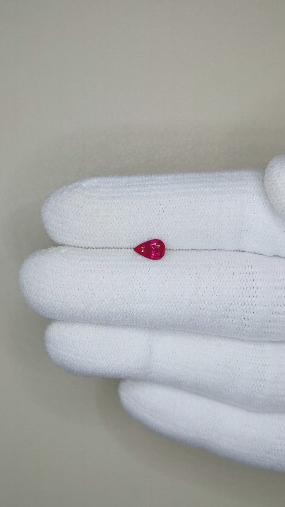0.41 Ct. Ruby from Burma (Myanmar) Size Video