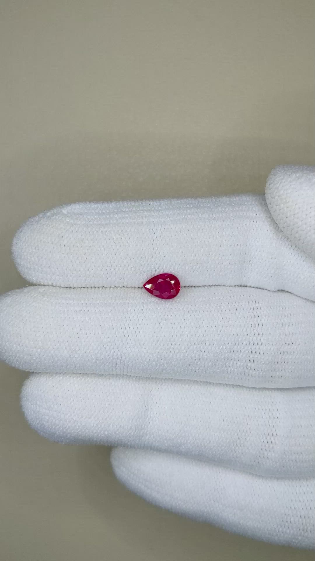 0.63 Ct. Ruby from Burma (Myanmar) Size Video