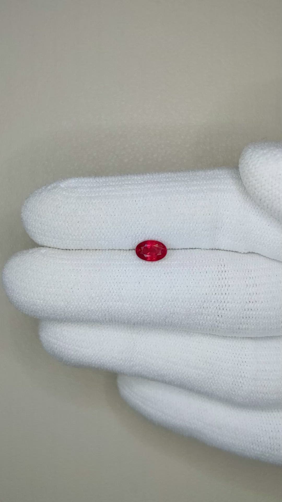 0.67 Ct. Ruby from Burma (Myanmar) Size Video