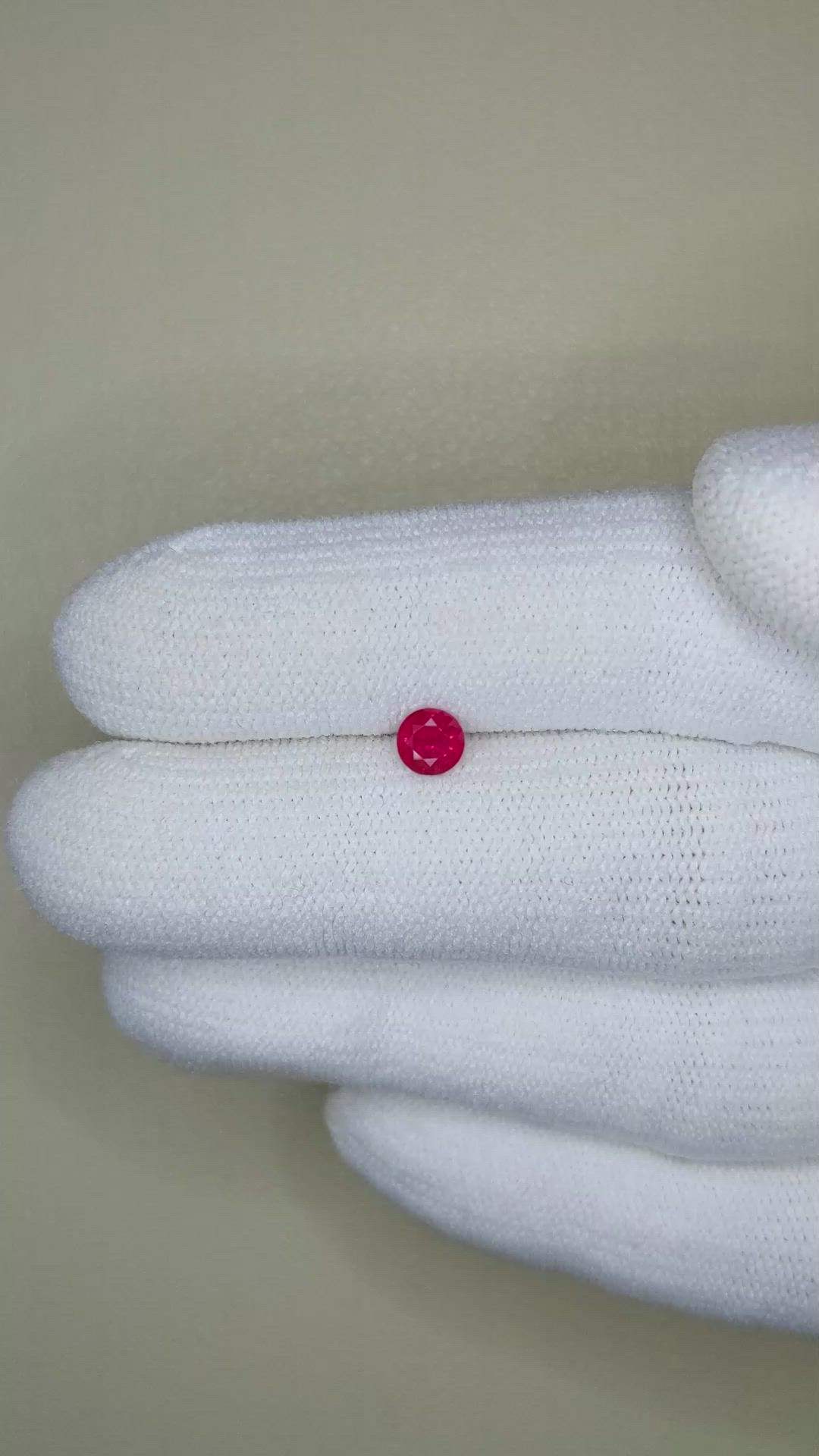 0.37 Ct. Ruby from Burma (Myanmar) Size Video