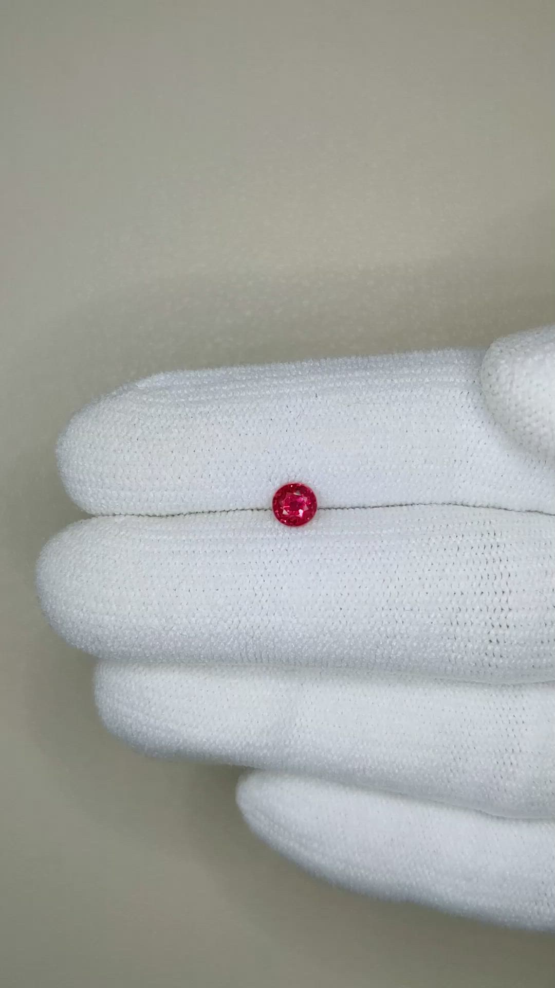 0.42 Ct. Ruby from Thailand Size Video