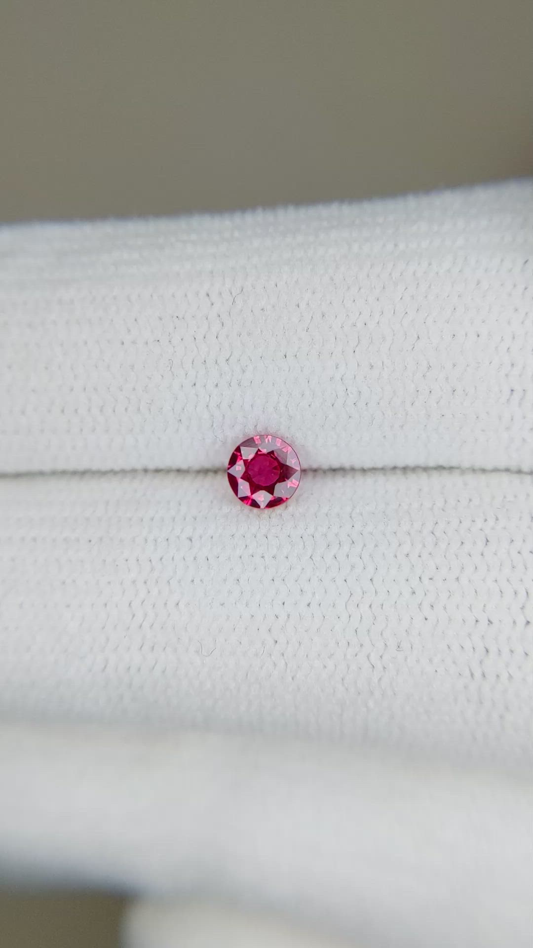 0.30 Ct. Ruby from Thailand Size Video