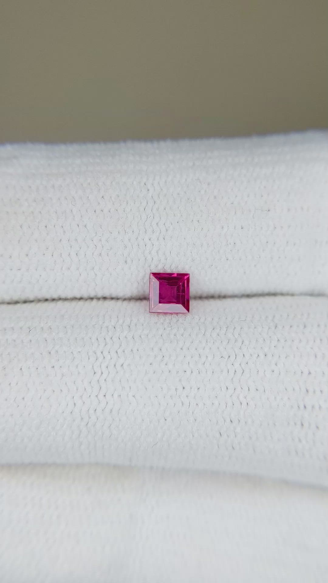 0.28 Ct. Ruby from Mozambique Size Video