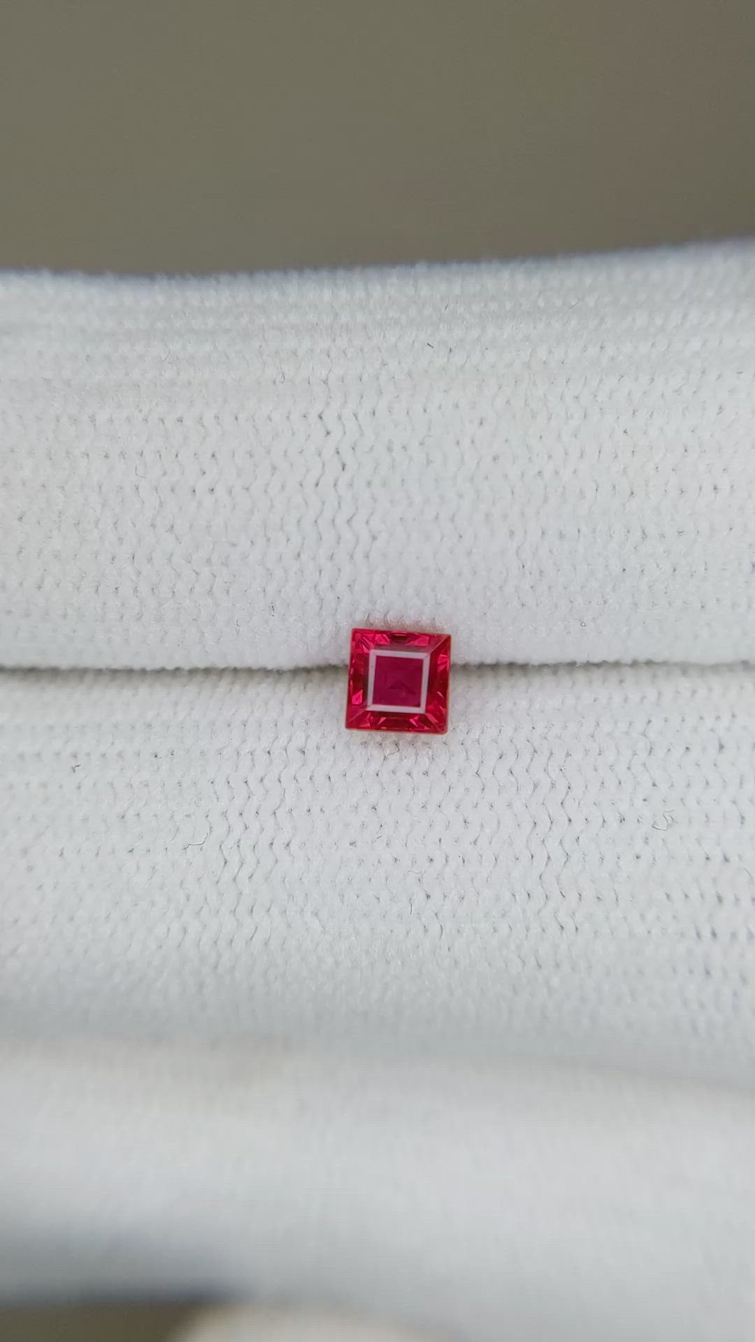 0.45 Ct. Ruby from Mozambique Size Video