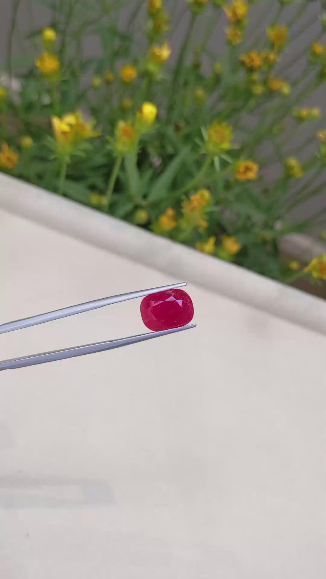 5.02 Ct. Ruby from Mozambique Size Video