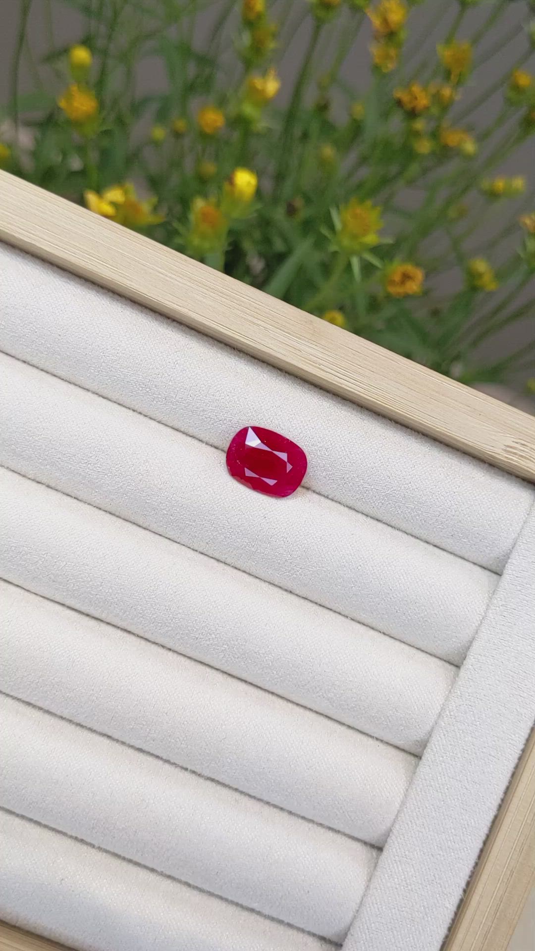 5.02 Ct. Ruby from Mozambique Size Video