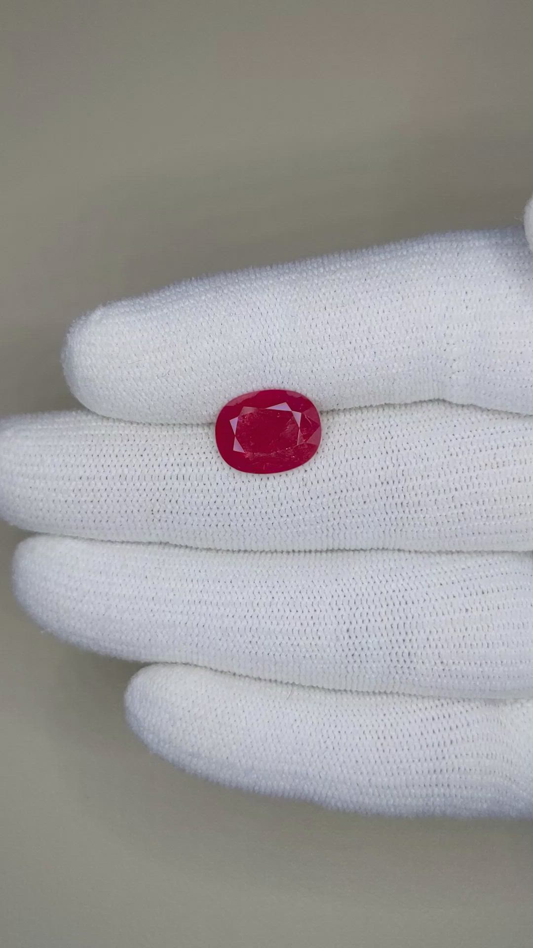 4.42 Ct. Ruby from Mozambique Size Video