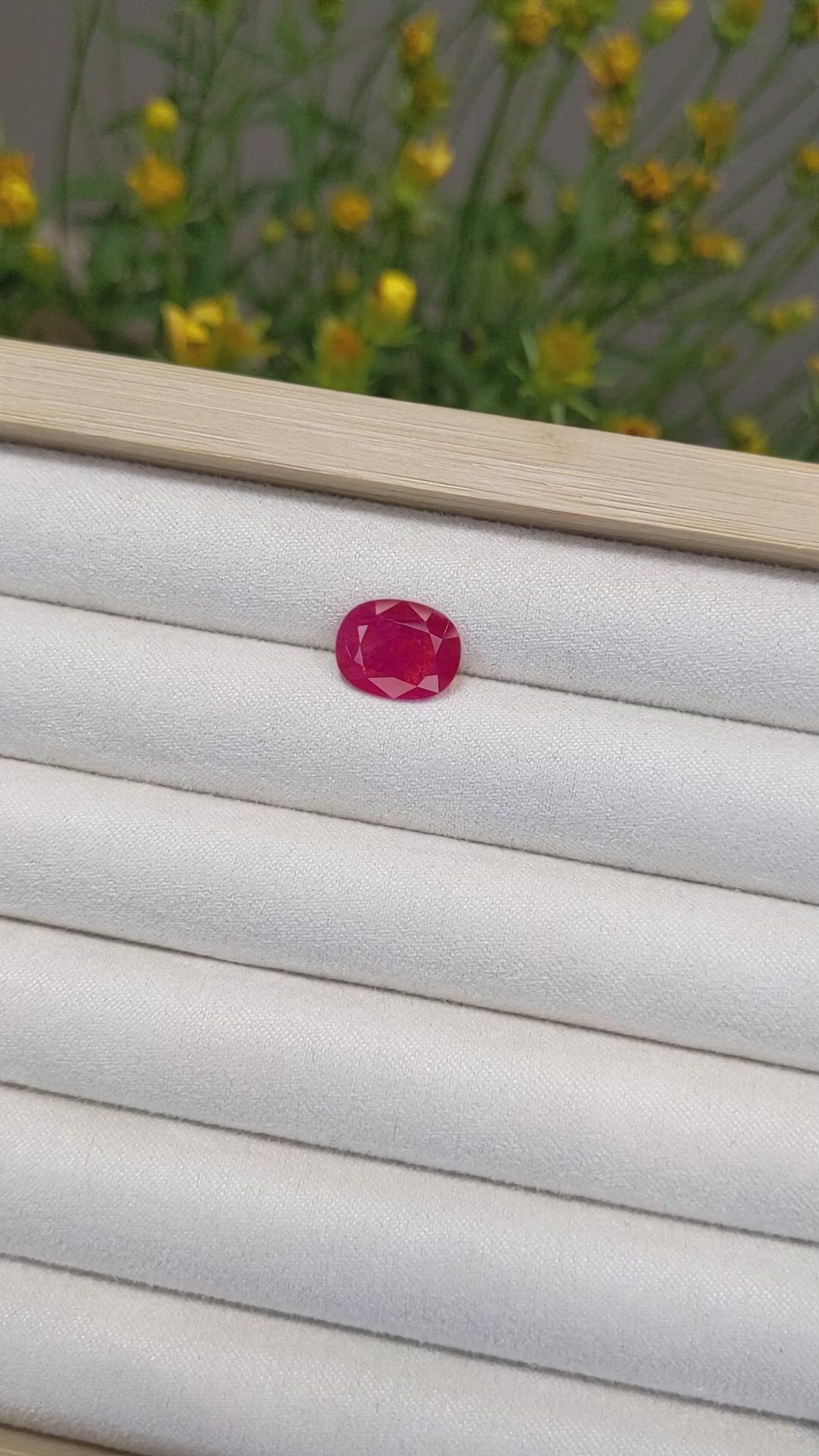 4.42 Ct. Ruby from Mozambique Size Video
