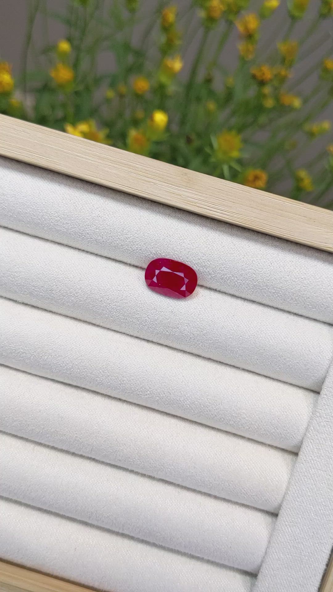 4.98 Ct. Ruby from Mozambique Size Video