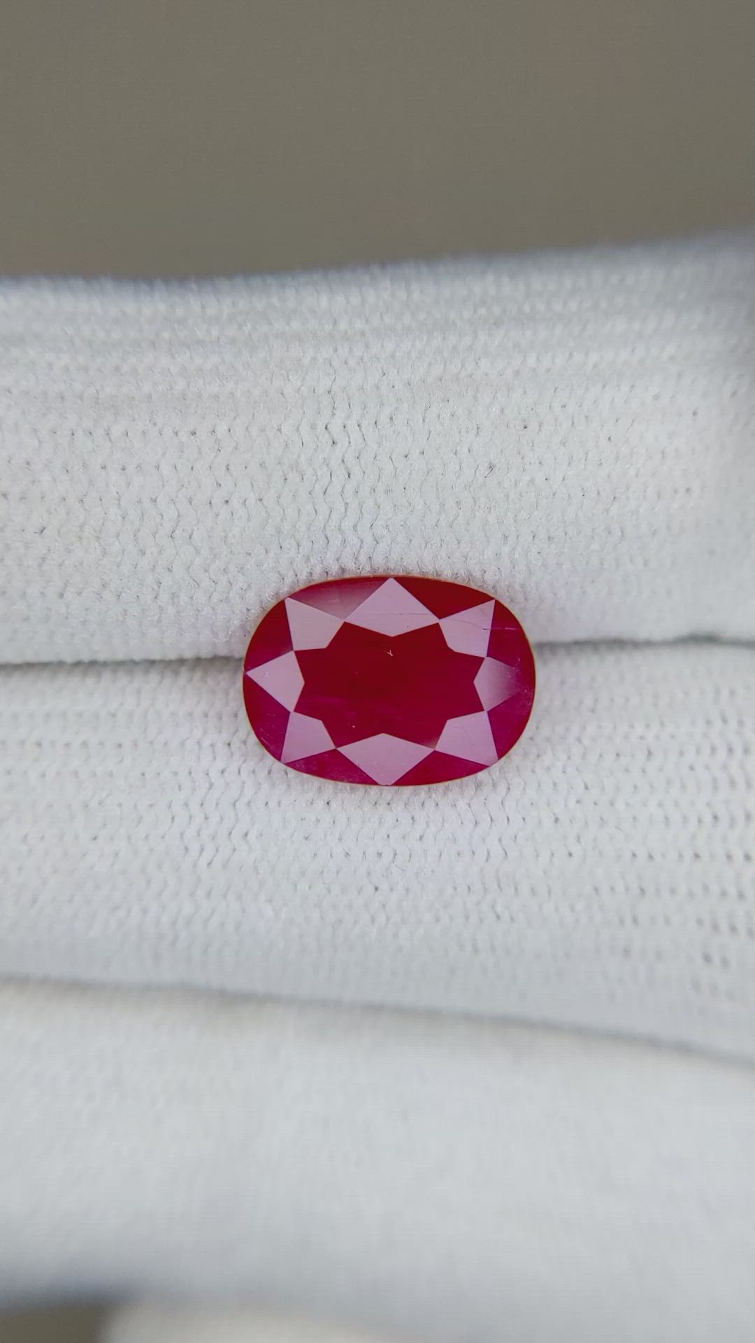 3.00 Ct. Ruby from Mozambique Size Video