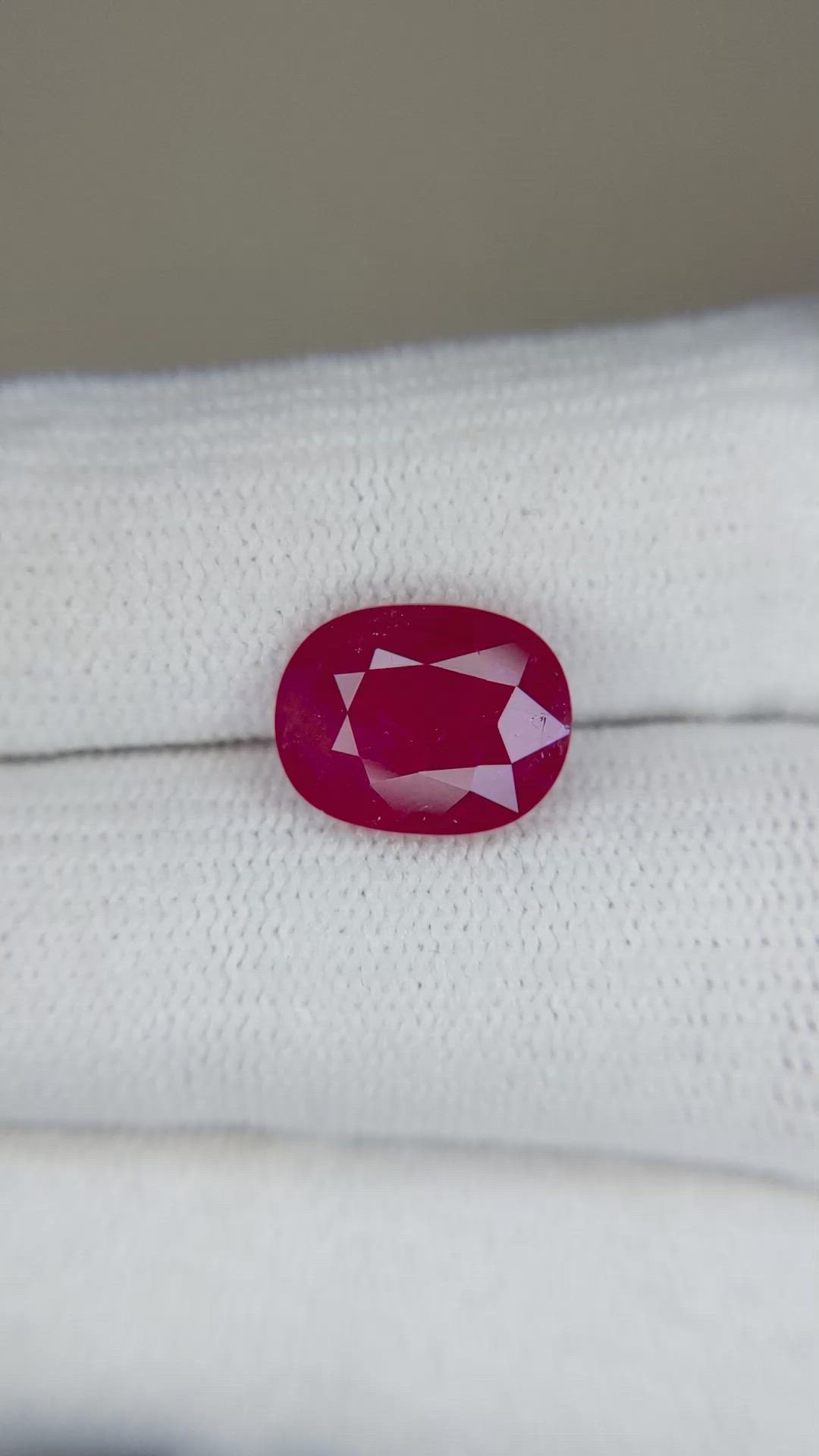 4.10 Ct. Ruby from Mozambique Size Video