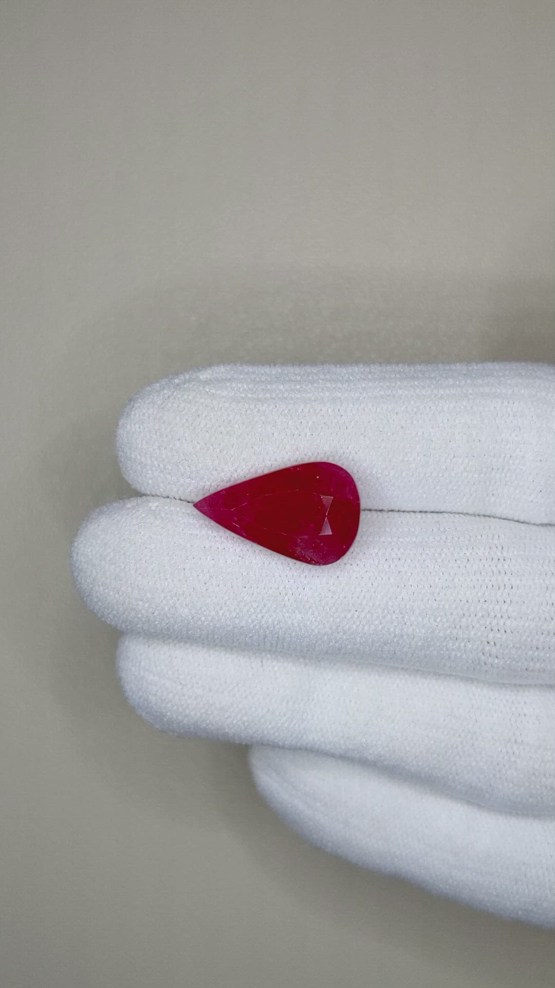 7.73 Ct. Ruby from Mozambique Size Video