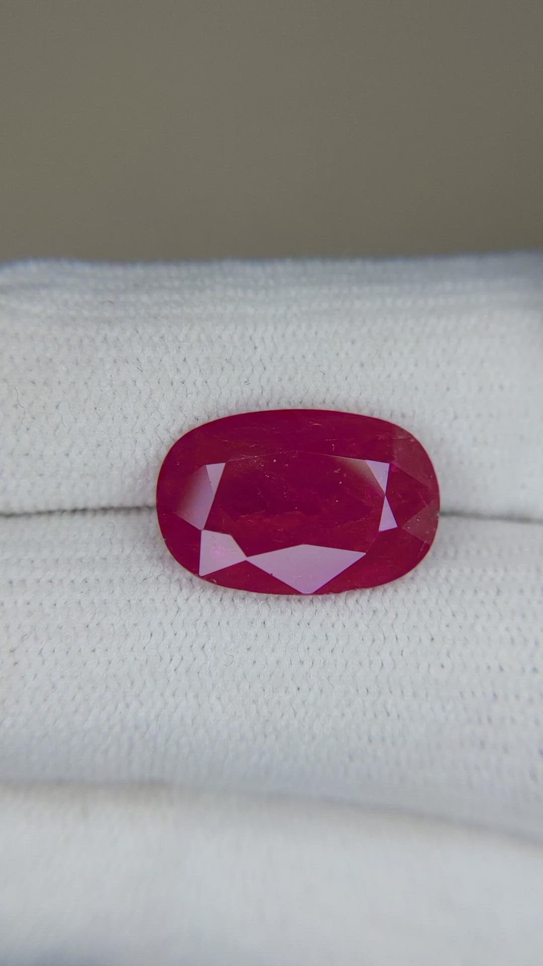 6.20 Ct. Ruby from Mozambique Size Video