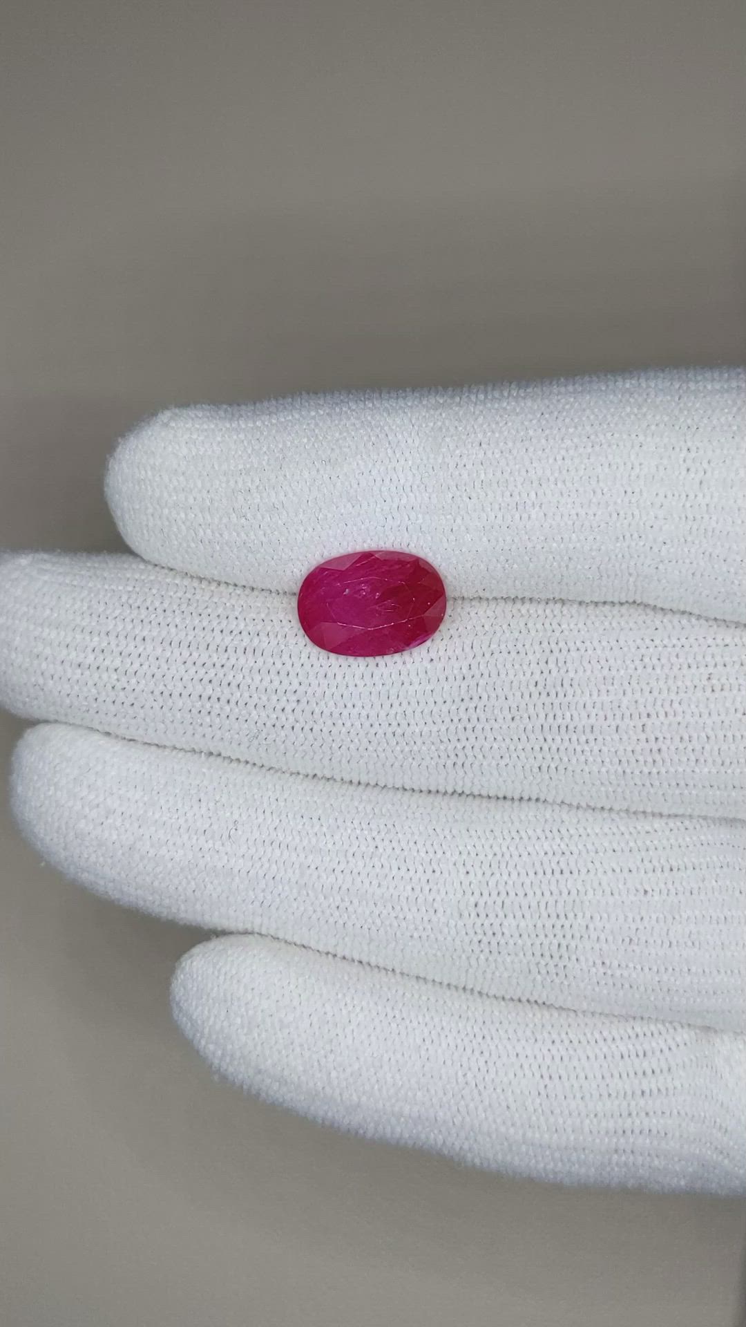 4.25 Ct. Ruby from Mozambique Size Video