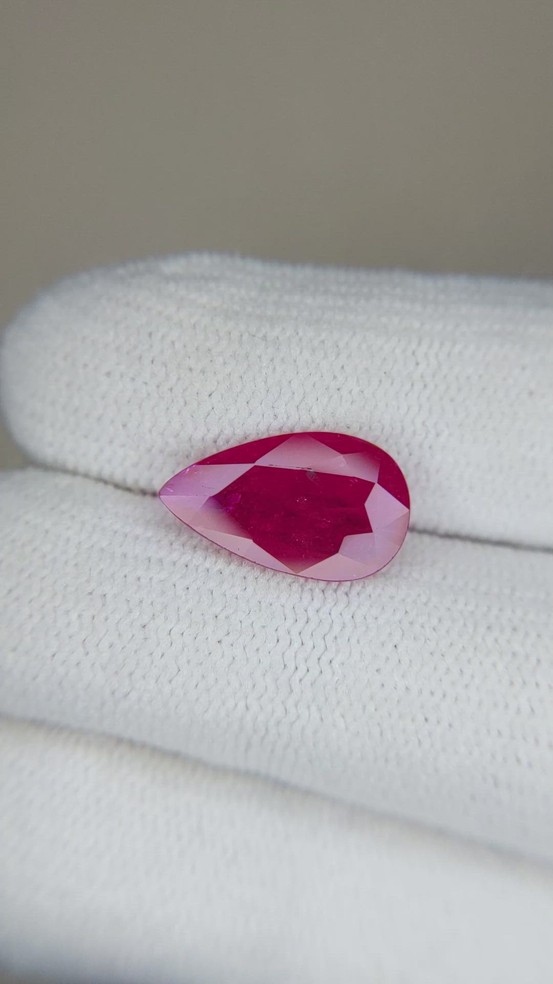 2.70 Ct. Ruby from Mozambique Size Video