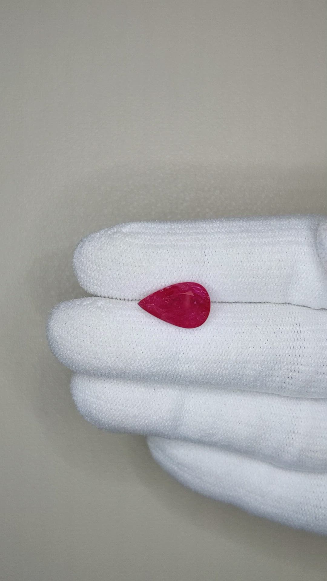 3.12 Ct. Ruby from Mozambique Size Video