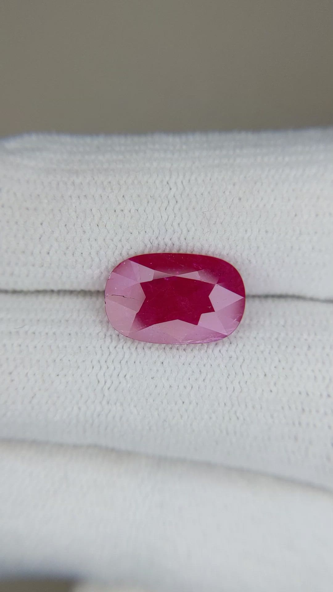 3.31 Ct. Ruby from Mozambique Size Video